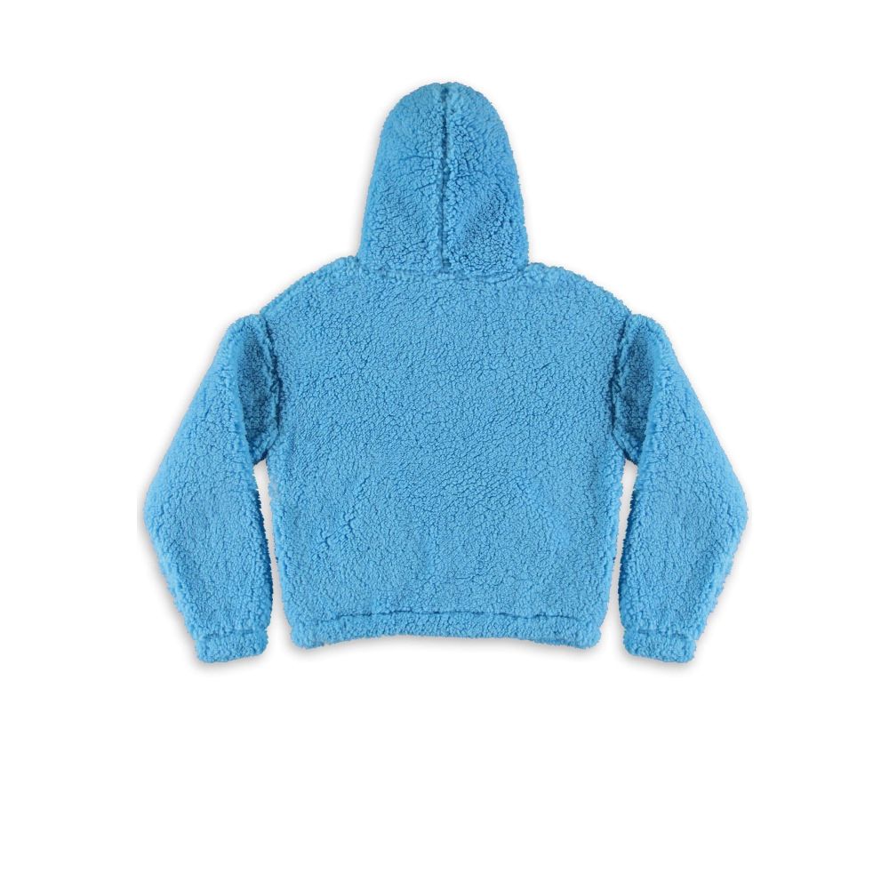 Sesame Street - Cookie Monster Teddy Sweat à capuche - Bleu